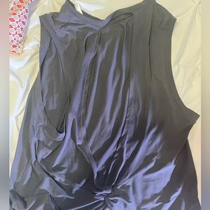 COPY - Fabletics XL Criss Cross Open Back Tank Top